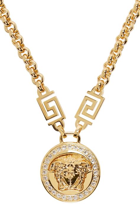 does versace do gold|versace necklace real gold.